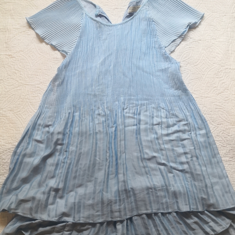 Zara blue dress